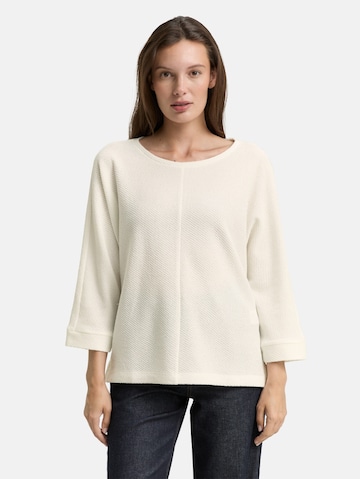 TOM TAILOR Shirt in White: front