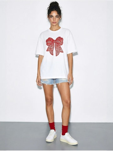 Maglietta 'T-Shirts' di Bianco Lucci in bianco