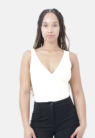Elara Blus i vit: framsida