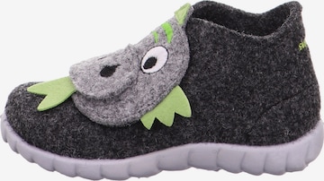 SUPERFIT - Pantufa 'Happy' em preto