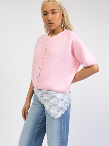 BROKE + SCHÖN Knit Cardigan in Pink