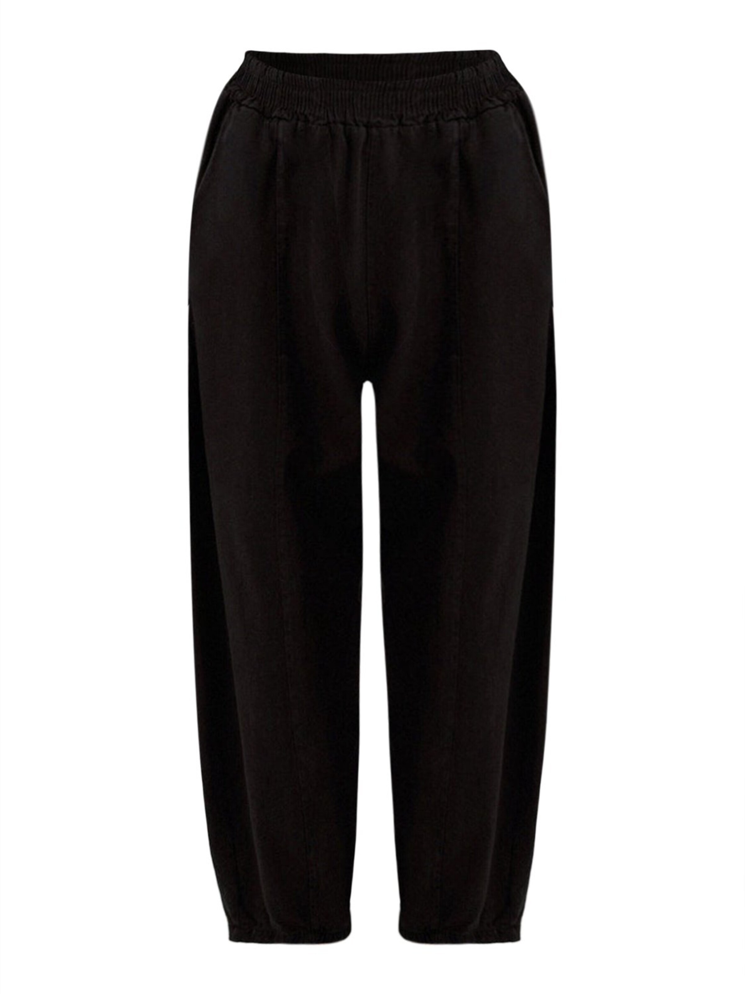Touche Prive Regular Broek in Zwart: voorkant
