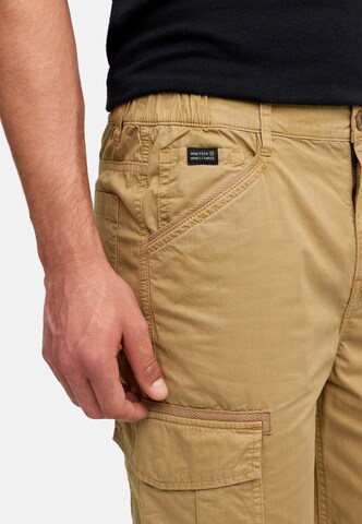 INDICODE JEANS Regular Pants 'Nadim' in Beige