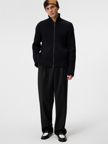 J.Lindeberg Knit Cardigan 'Kellan' in Black