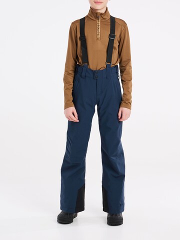 PROTEST Regular Sportbroek 'BORK JR' in Blauw