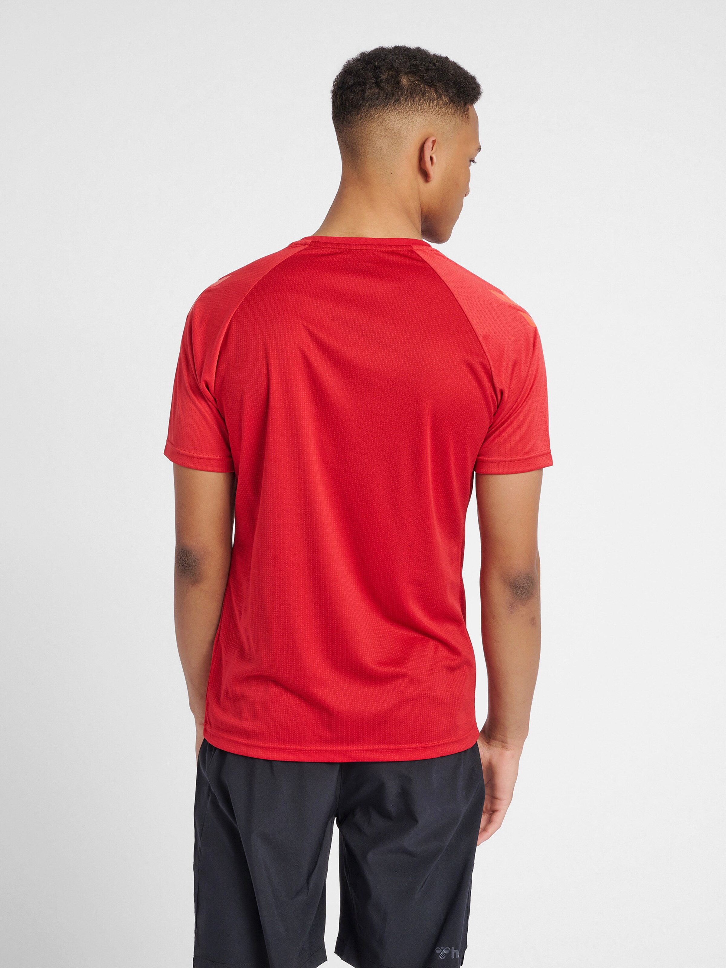 Männer Sportarten Hummel Shirt in Melone, Hellrot - RF50212 Männer Sportarten Hummel Shirt in Melone, Hellrot - RF50212