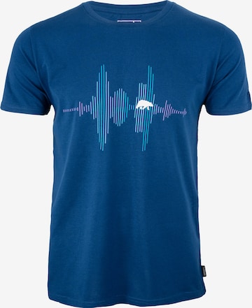 FORSBERG T-Shirt in Blau: Vorderseite