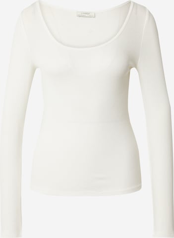 Lindex - Camisa 'Julina' em branco: frente
