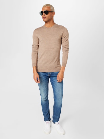 Pullover 'Petro' di Matinique in beige