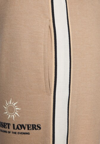 H.I.S Wide Leg Hose in Beige