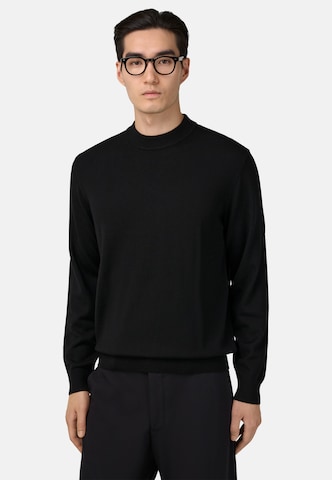 Boggi Milano Pullover in Schwarz: Vorderseite