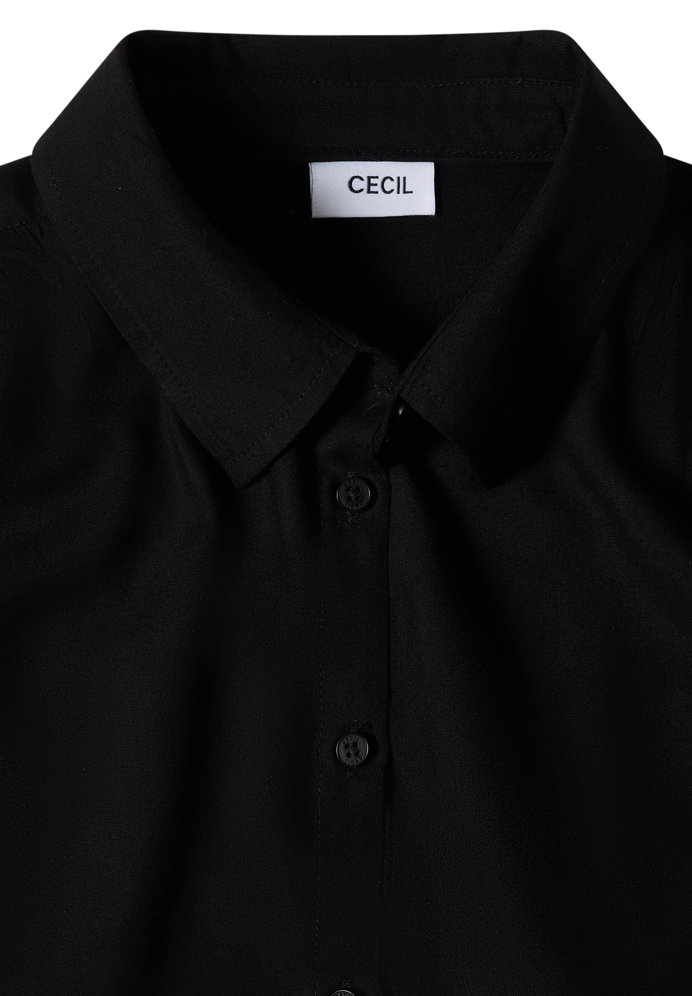 CECIL Bluse in Schwarz