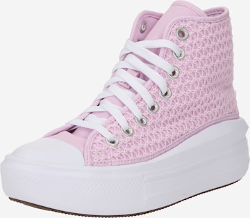 CONVERSE Sneakers 'CHUCK TAYLOR ALL STAR MOVE CRO' in Roze: voorkant
