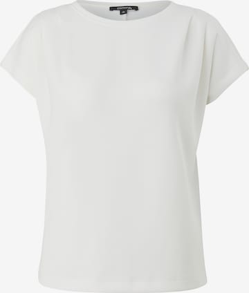 Sweat-shirt COMMA en blanc : devant