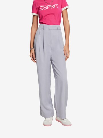 Wide Leg Pantalon à pince ESPRIT en violet