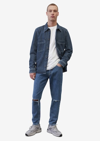 Marc O'Polo DENIM Tapered Jeans 'Linus' i blå