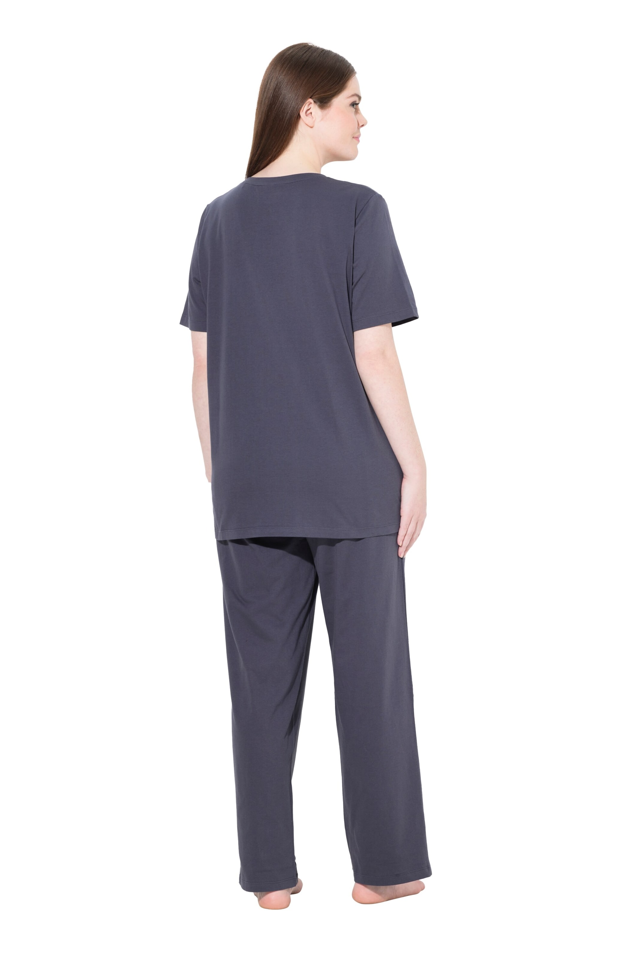 Ulla Popken Pyjama in Grau