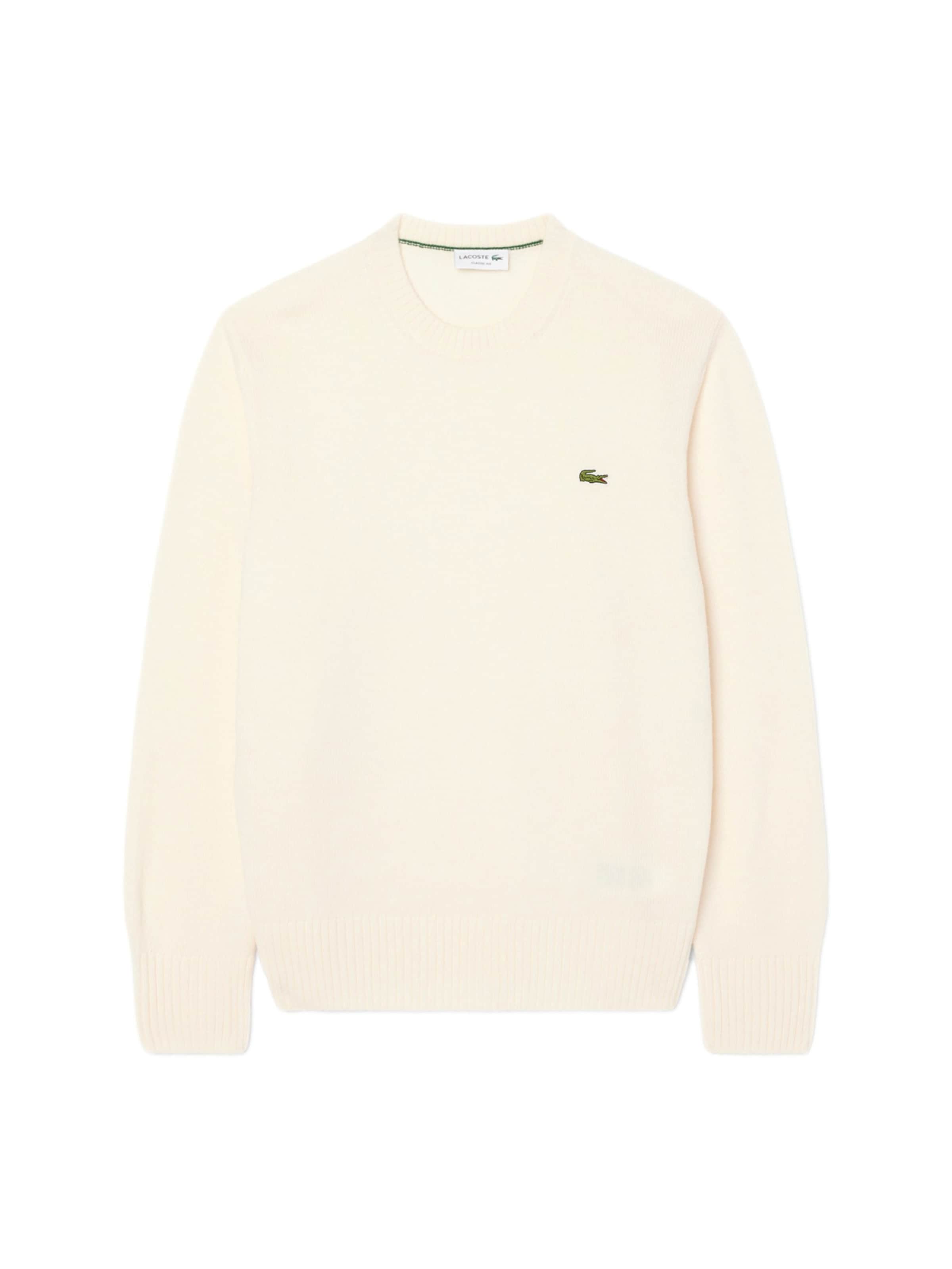 Pullover di LACOSTE in bianco: frontale
