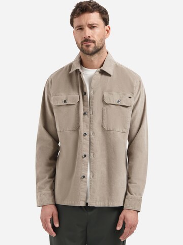 No Excess Regular Fit Paita värissä beige: etupuoli