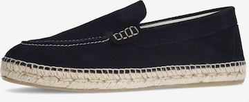 Espadrilles MANFIELD en bleu : devant