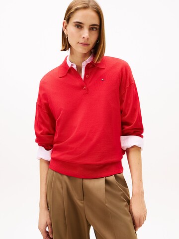 TOMMY HILFIGER Sweater in Red: front
