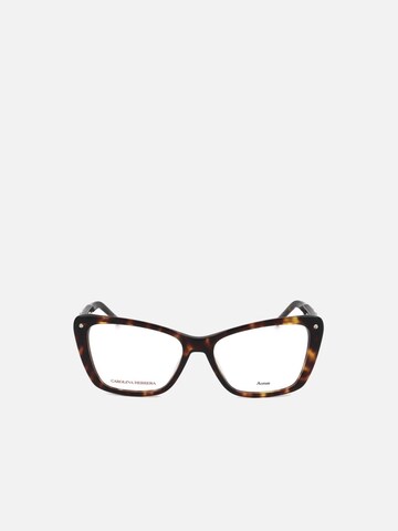 Occhiali da sole 'Carolina Herrera HER 0149 Havana 53/15/145 WOMAN Eyewear Frame' di Carolina Herrera in marrone: frontale
