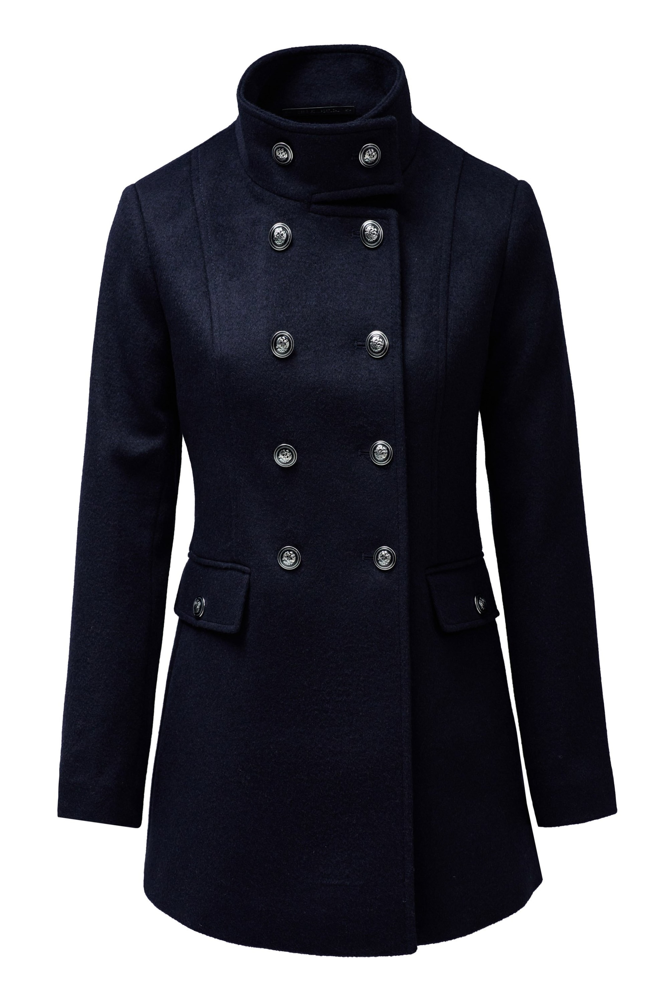 Salsa Jeans Mantel in Blau: Vorderseite