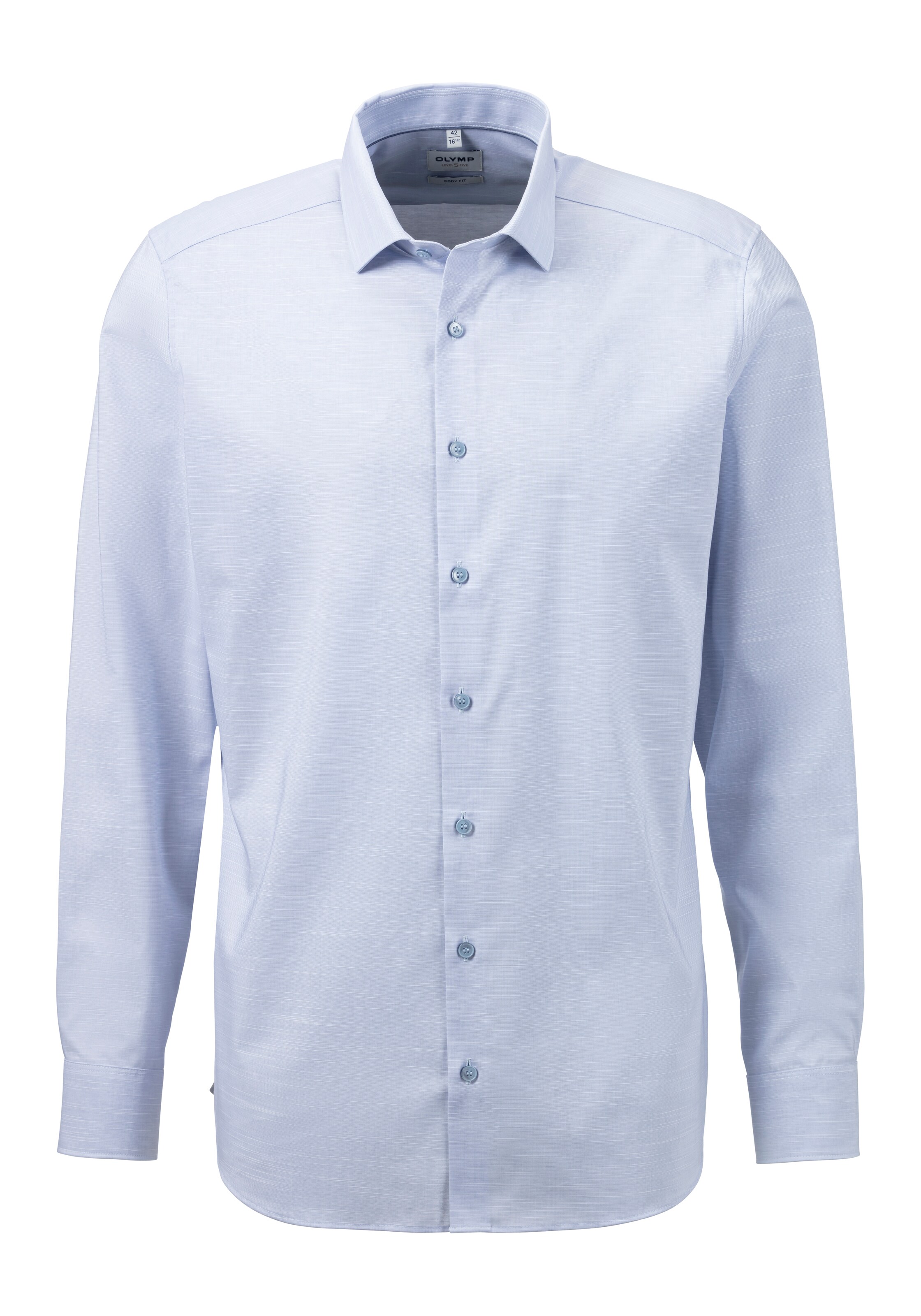 OLYMP Slim Fit Hemd in Blau: Vorderseite