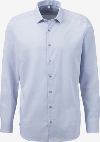 OLYMP Slim Fit Hemd in Blau: Vorderseite