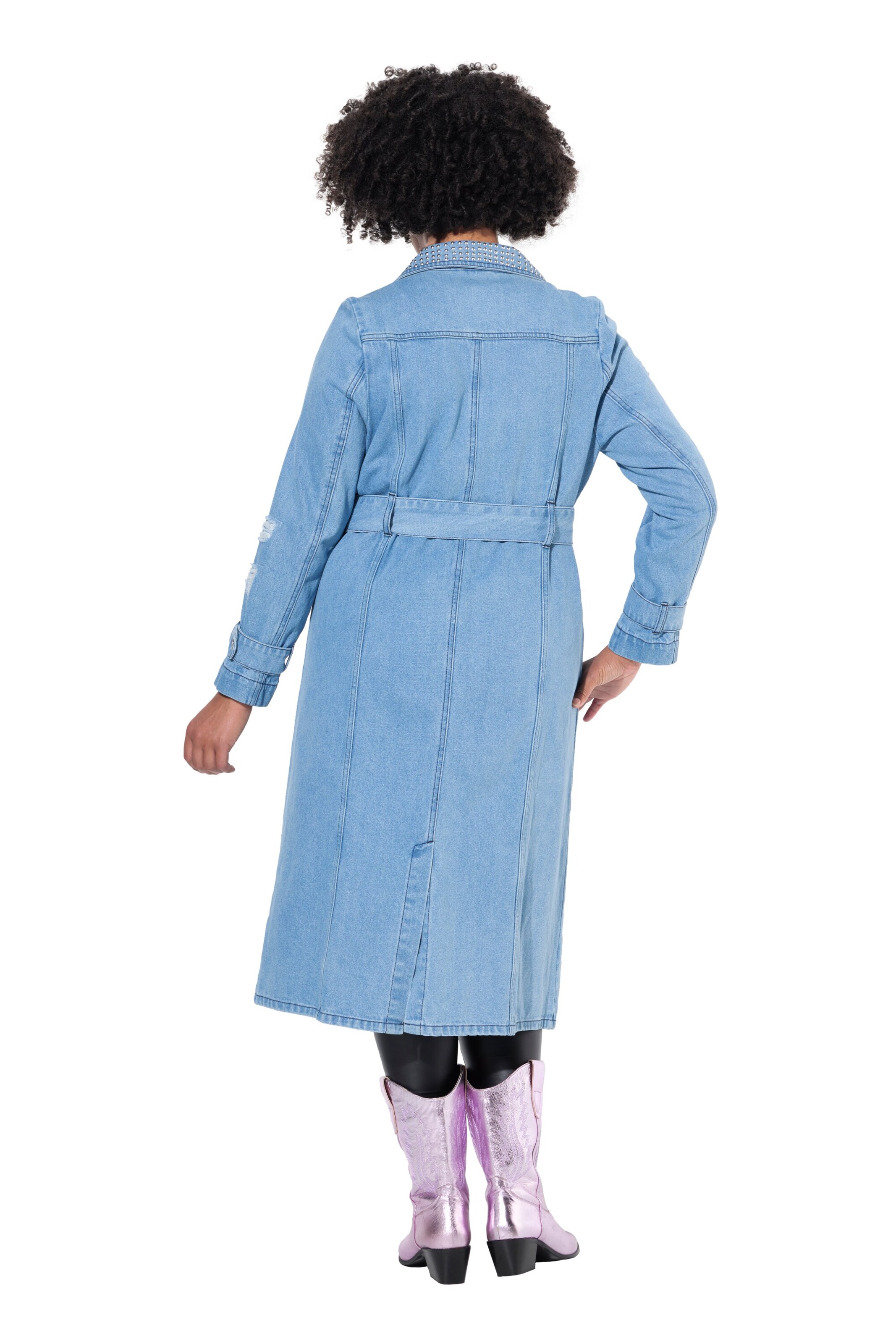 Angel of Style Between-seasons coat in Blue