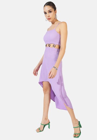 Campus Sutra Cocktail dress 'Amber' in Purple