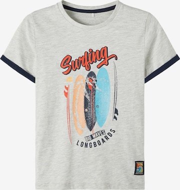 NAME IT - Camiseta 'Zalpo' en gris: frente