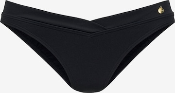 LASCANA Bikini bottom in Black: front