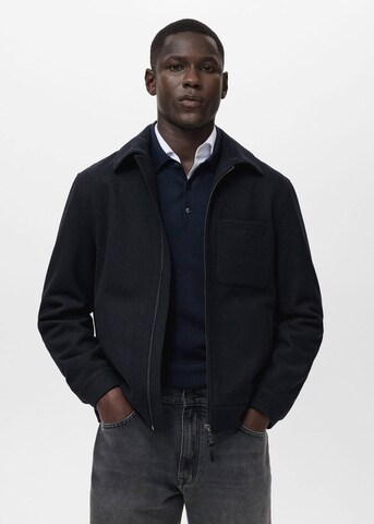 MANGO MAN Between-Season Jacket 'Gael' in Black: front