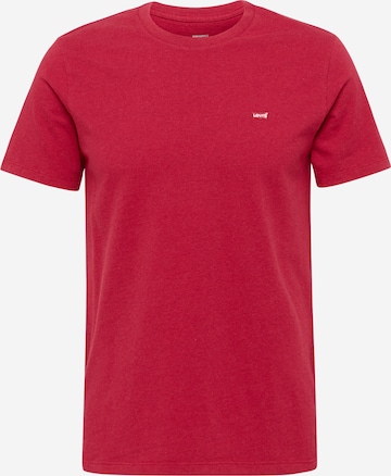 LEVI'S ® Shirt 'Original Housemark Tee' in Rot: predná strana