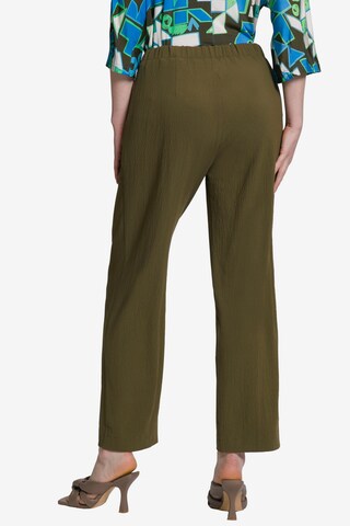 Ulla Popken Wide leg Pants in Green