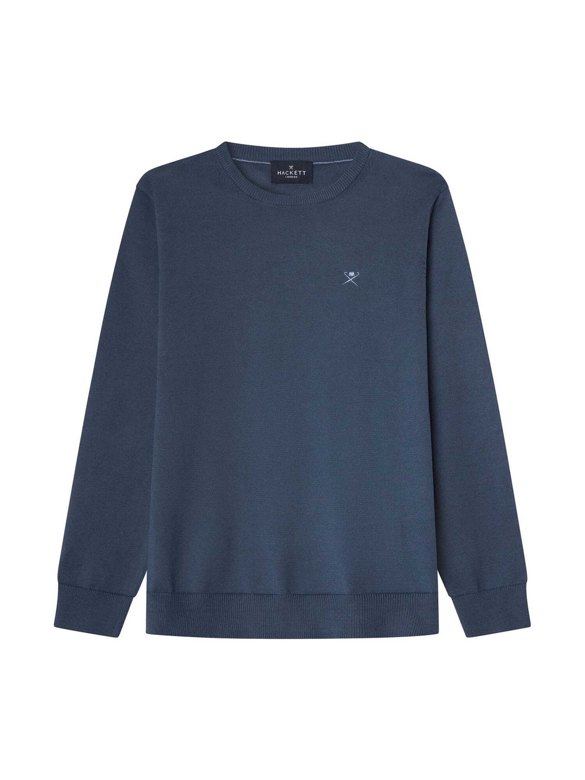 Hackett London Sweater 'Ess' in Blue: front