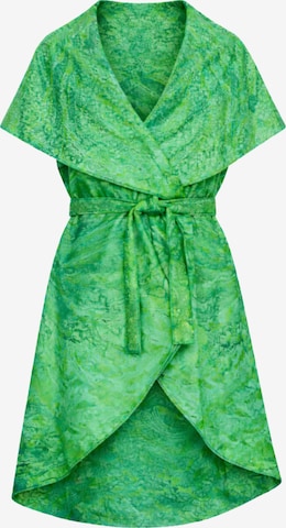 Csillag Zsuzsi - Chaleco 'Dina' en verde: frente