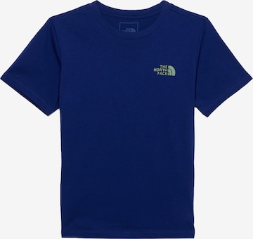 THE NORTH FACE Functioneel shirt in Blauw: voorkant