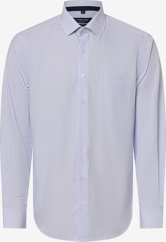 Andrew James Overhemd in Blauw: voorkant