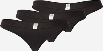 Lindex - Tanga 'Nellie' en negro: frente