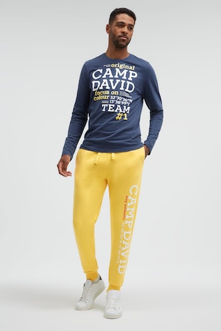 CAMP DAVID Regular Pants in Yellow
