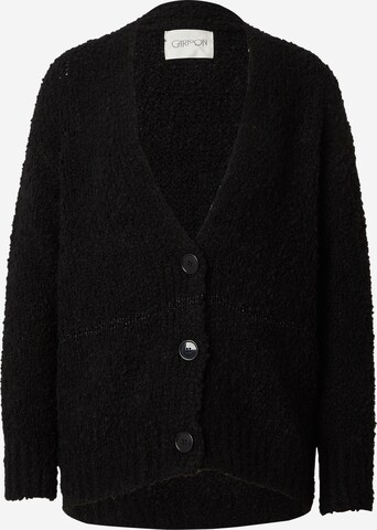 Cardigan Cartoon en noir : devant