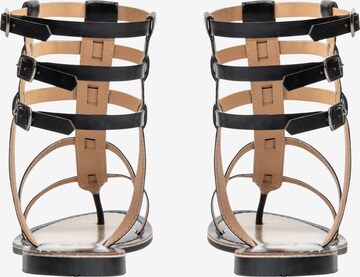 DreiMaster Vintage Strap sandal in Black