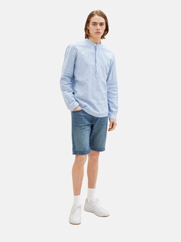 TOM TAILOR DENIM Regular Shorts in Blau