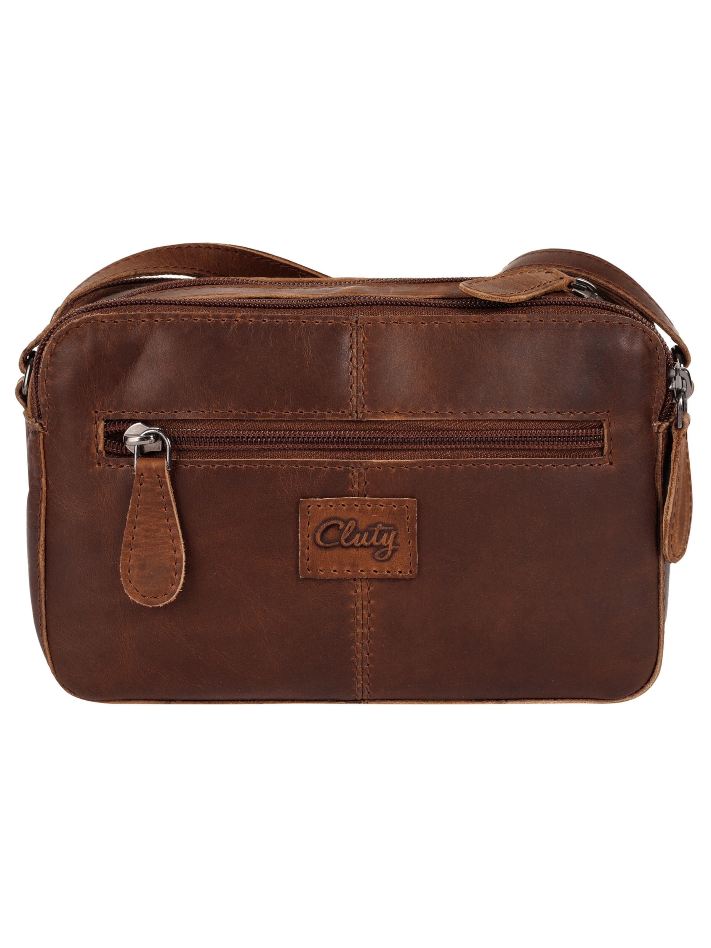 Sac à bandoulière Cluty en marron