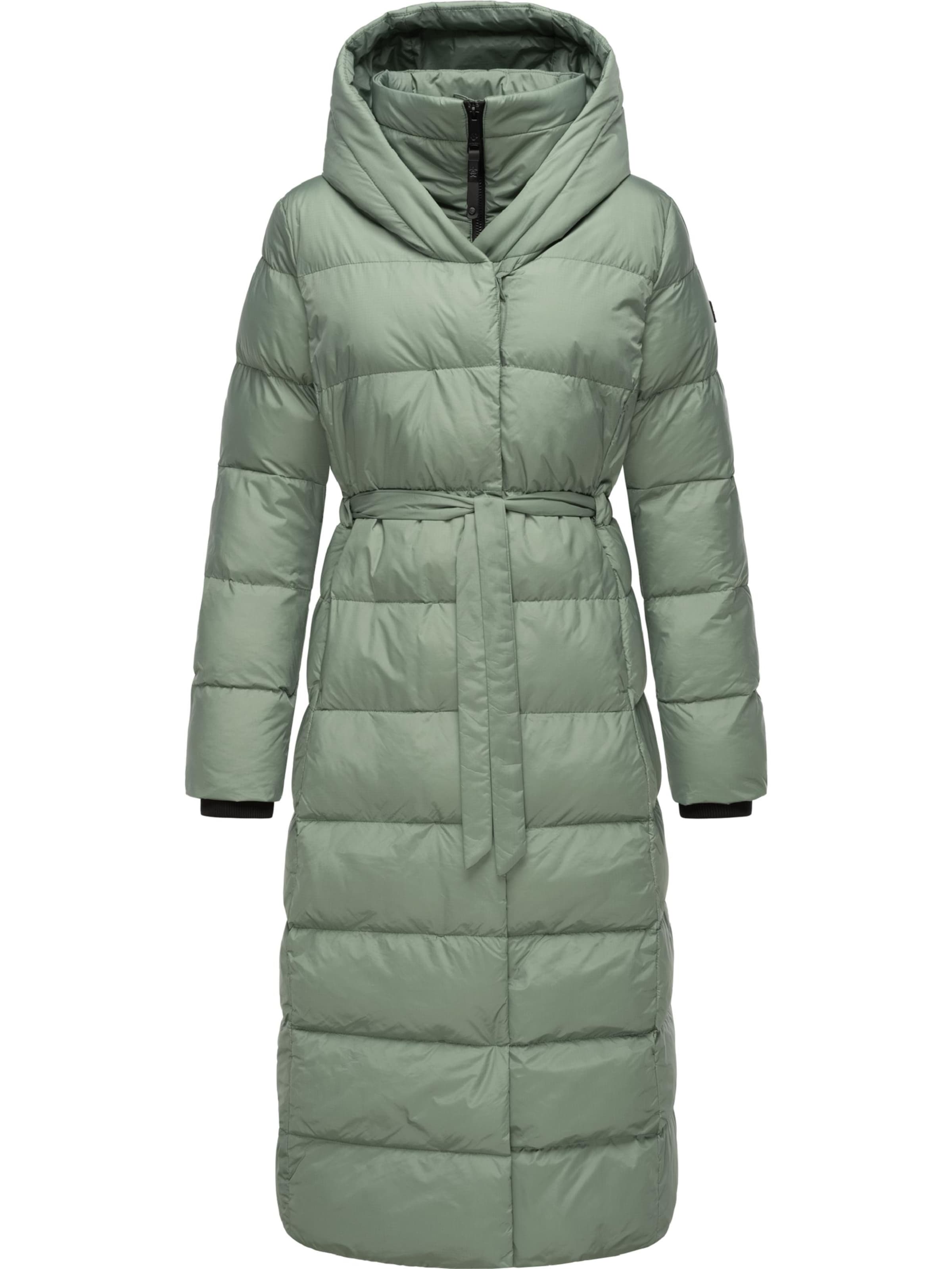 Manteau d’hiver 'Niara' Ragwear en vert : devant