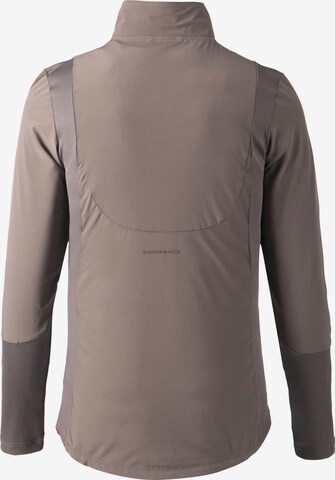 ENDURANCE Athletic Jacket 'Medear' in Brown