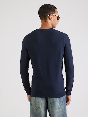 Pull-over 'Elko' MUSTANG en bleu