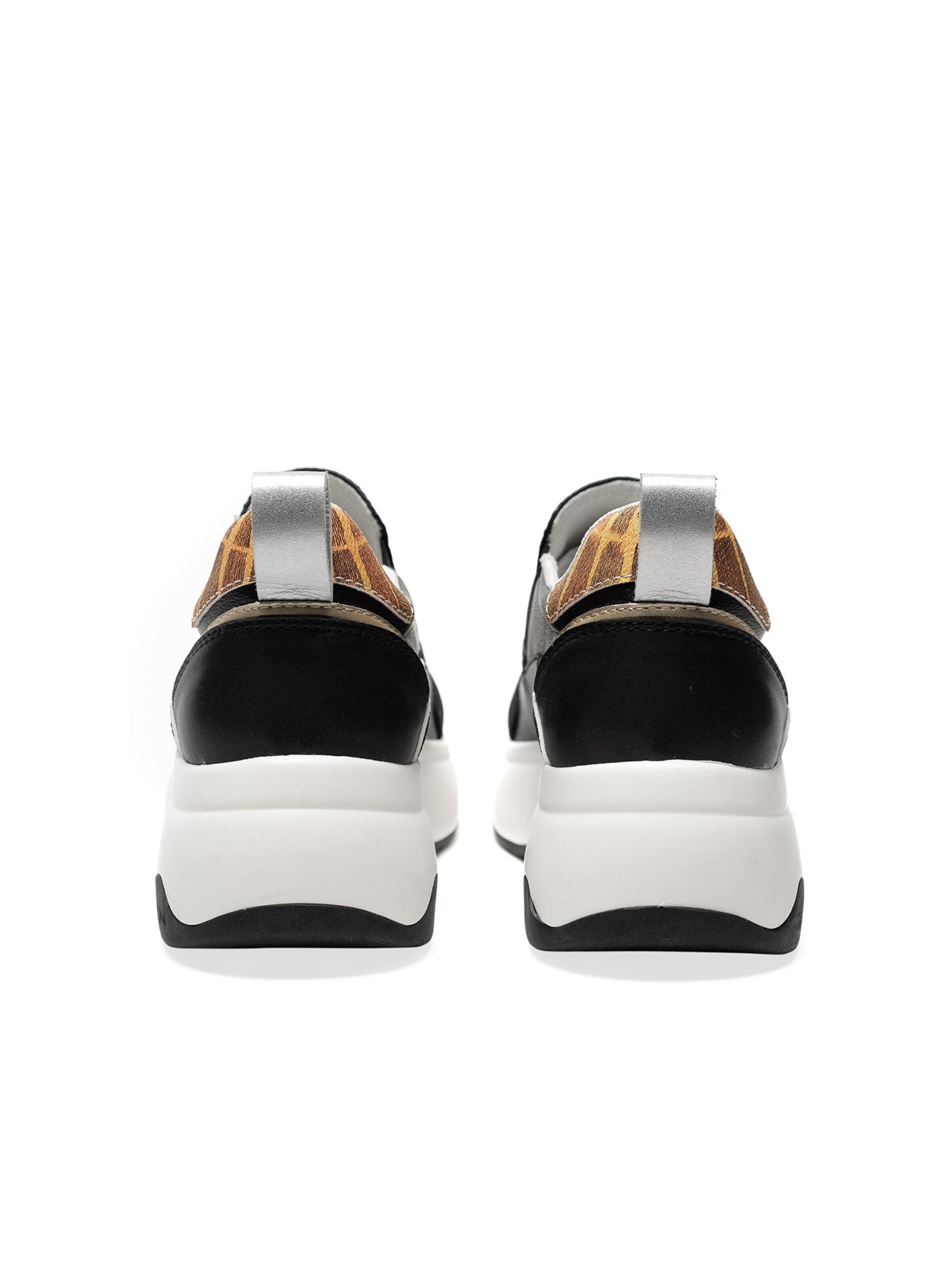 Gattinoni Platform trainers in Black